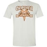 T-Shirts White / X-Small CRASHER Men's Semi-Fitted Softstyle