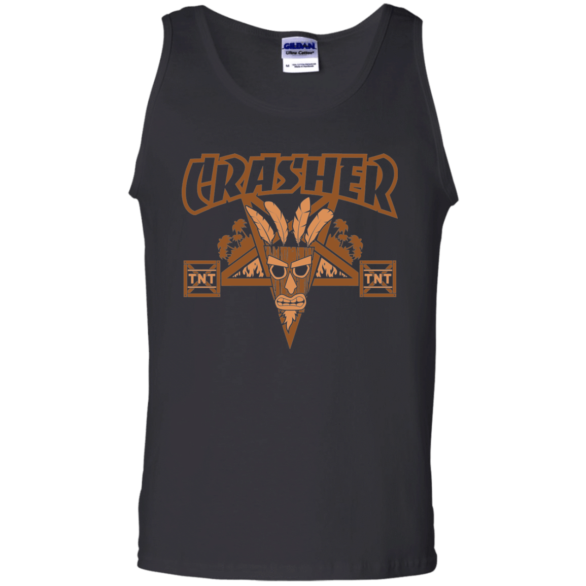 T-Shirts Black / S CRASHER Men's Tank Top
