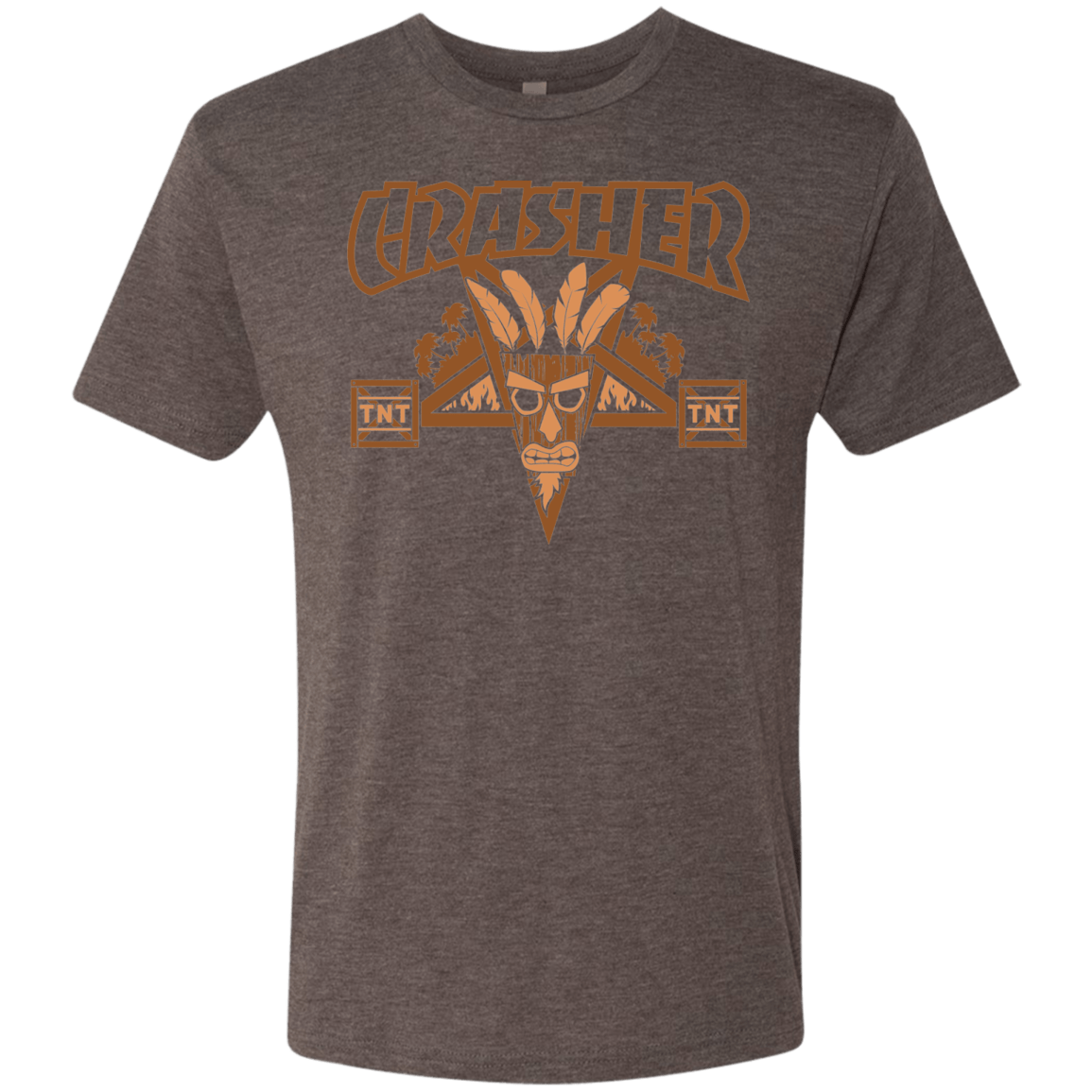 T-Shirts Macchiato / S CRASHER Men's Triblend T-Shirt