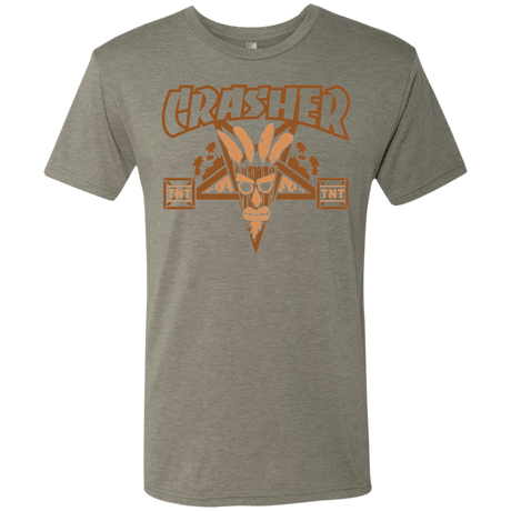 T-Shirts Venetian Grey / S CRASHER Men's Triblend T-Shirt