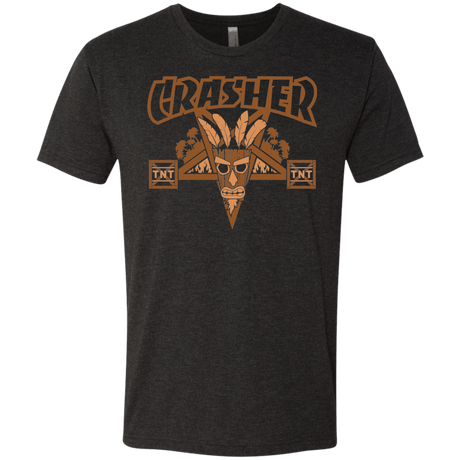 T-Shirts Vintage Black / S CRASHER Men's Triblend T-Shirt