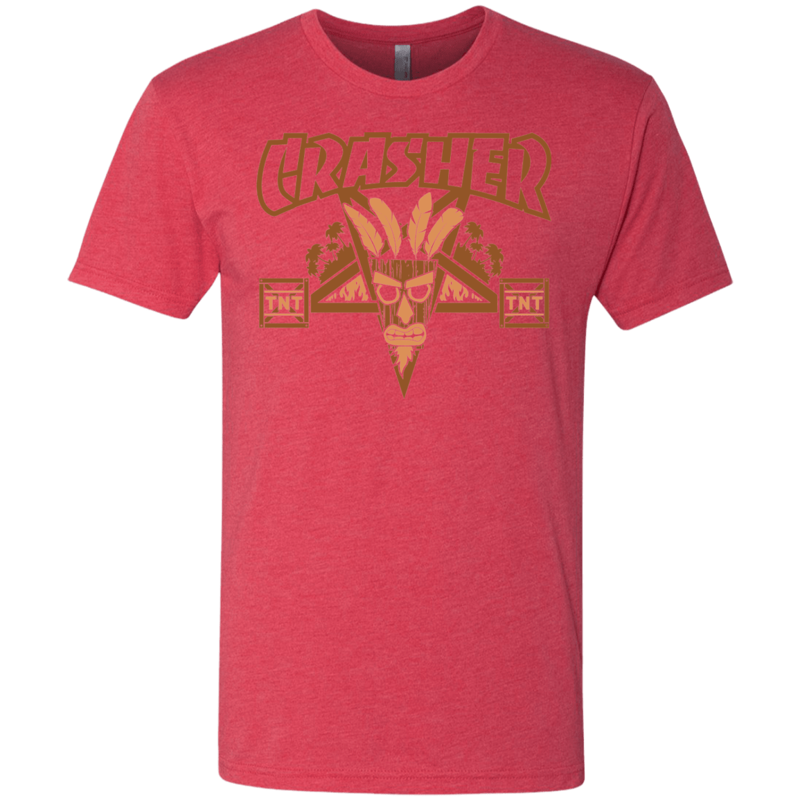 T-Shirts Vintage Red / S CRASHER Men's Triblend T-Shirt