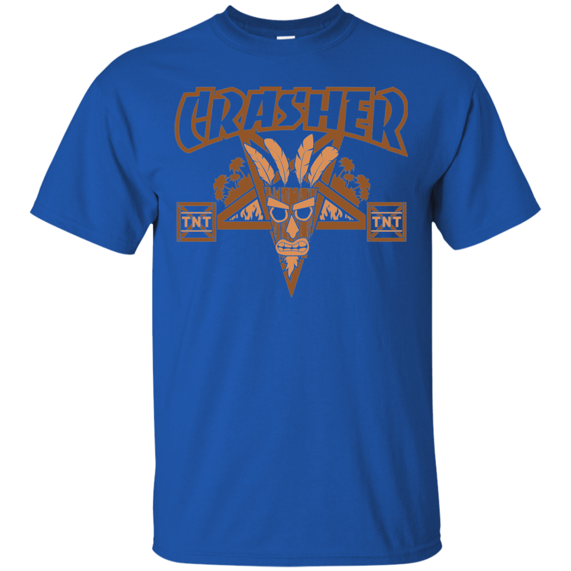 T-Shirts Royal / S CRASHER T-Shirt