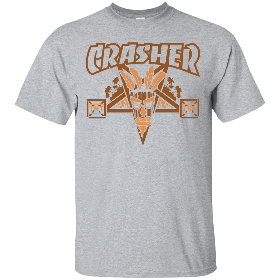 T-Shirts Sport Grey / S CRASHER T-Shirt