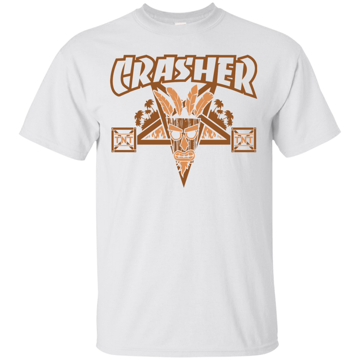 T-Shirts White / S CRASHER T-Shirt
