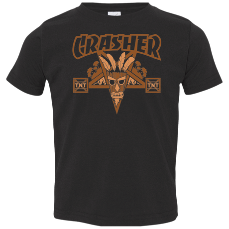 T-Shirts Black / 2T CRASHER Toddler Premium T-Shirt