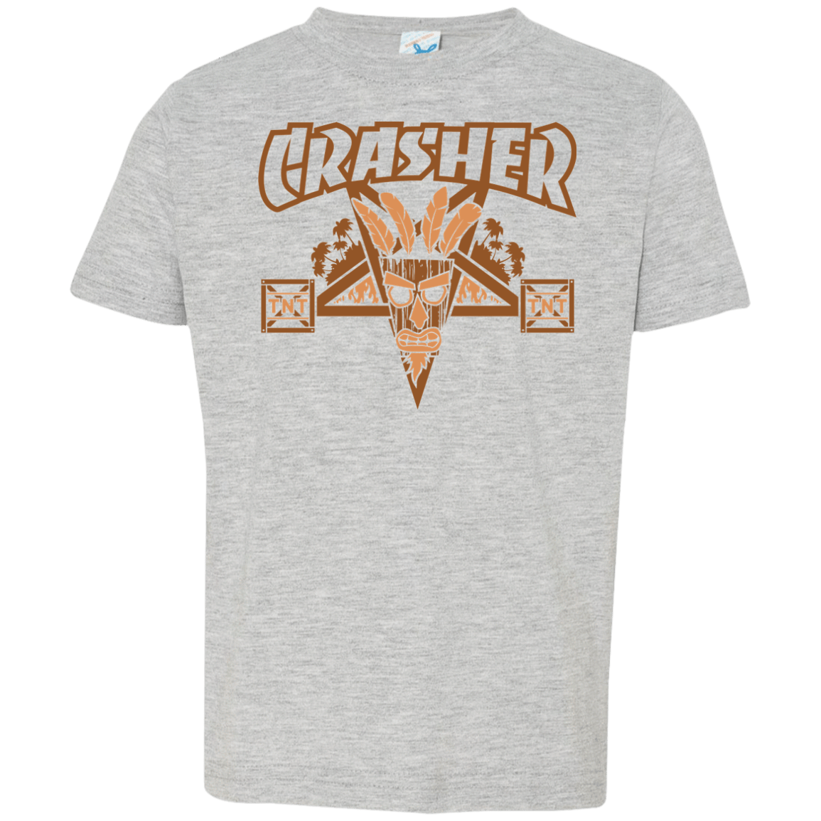 T-Shirts Heather Grey / 2T CRASHER Toddler Premium T-Shirt