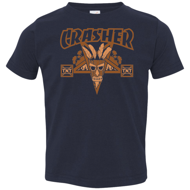 T-Shirts Navy / 2T CRASHER Toddler Premium T-Shirt