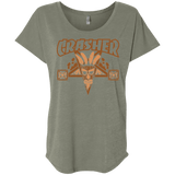 T-Shirts Venetian Grey / X-Small CRASHER Triblend Dolman Sleeve