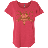 T-Shirts Vintage Red / X-Small CRASHER Triblend Dolman Sleeve