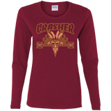 T-Shirts Cardinal / S CRASHER Women's Long Sleeve T-Shirt