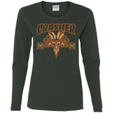 T-Shirts Forest / S CRASHER Women's Long Sleeve T-Shirt