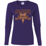 T-Shirts Purple / S CRASHER Women's Long Sleeve T-Shirt