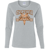 T-Shirts Sport Grey / S CRASHER Women's Long Sleeve T-Shirt