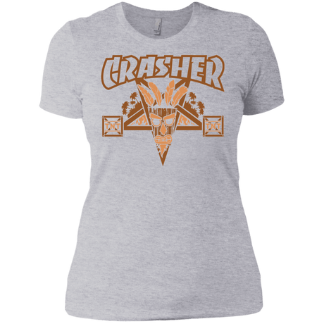 T-Shirts Heather Grey / X-Small CRASHER Women's Premium T-Shirt