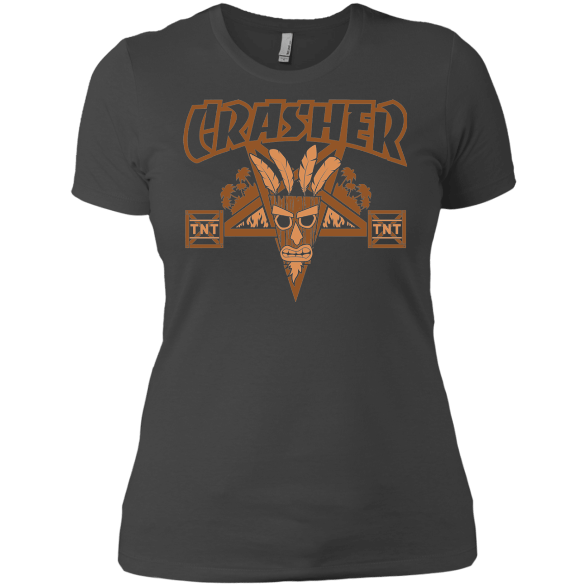 T-Shirts Heavy Metal / X-Small CRASHER Women's Premium T-Shirt