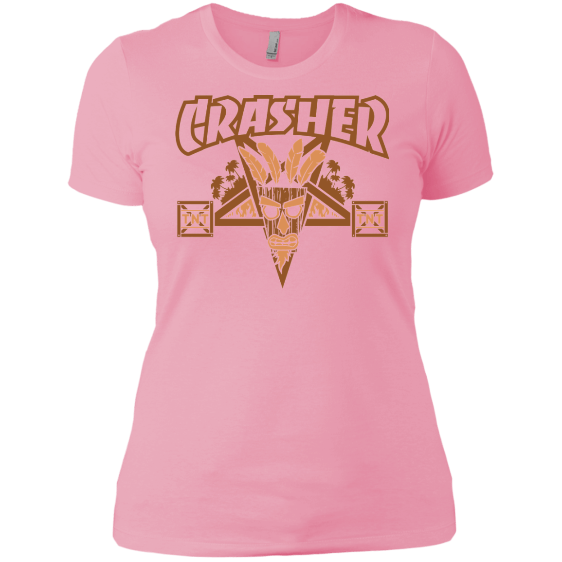 T-Shirts Light Pink / X-Small CRASHER Women's Premium T-Shirt