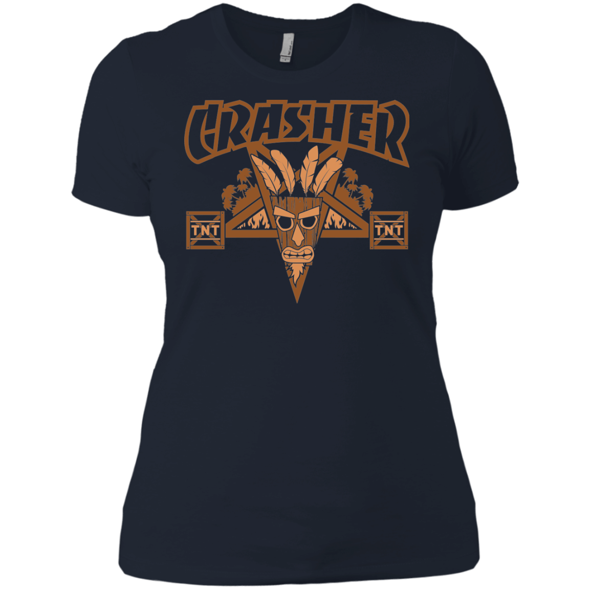 T-Shirts Midnight Navy / X-Small CRASHER Women's Premium T-Shirt