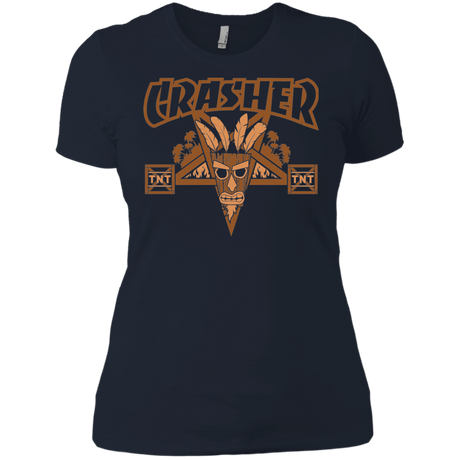 T-Shirts Midnight Navy / X-Small CRASHER Women's Premium T-Shirt