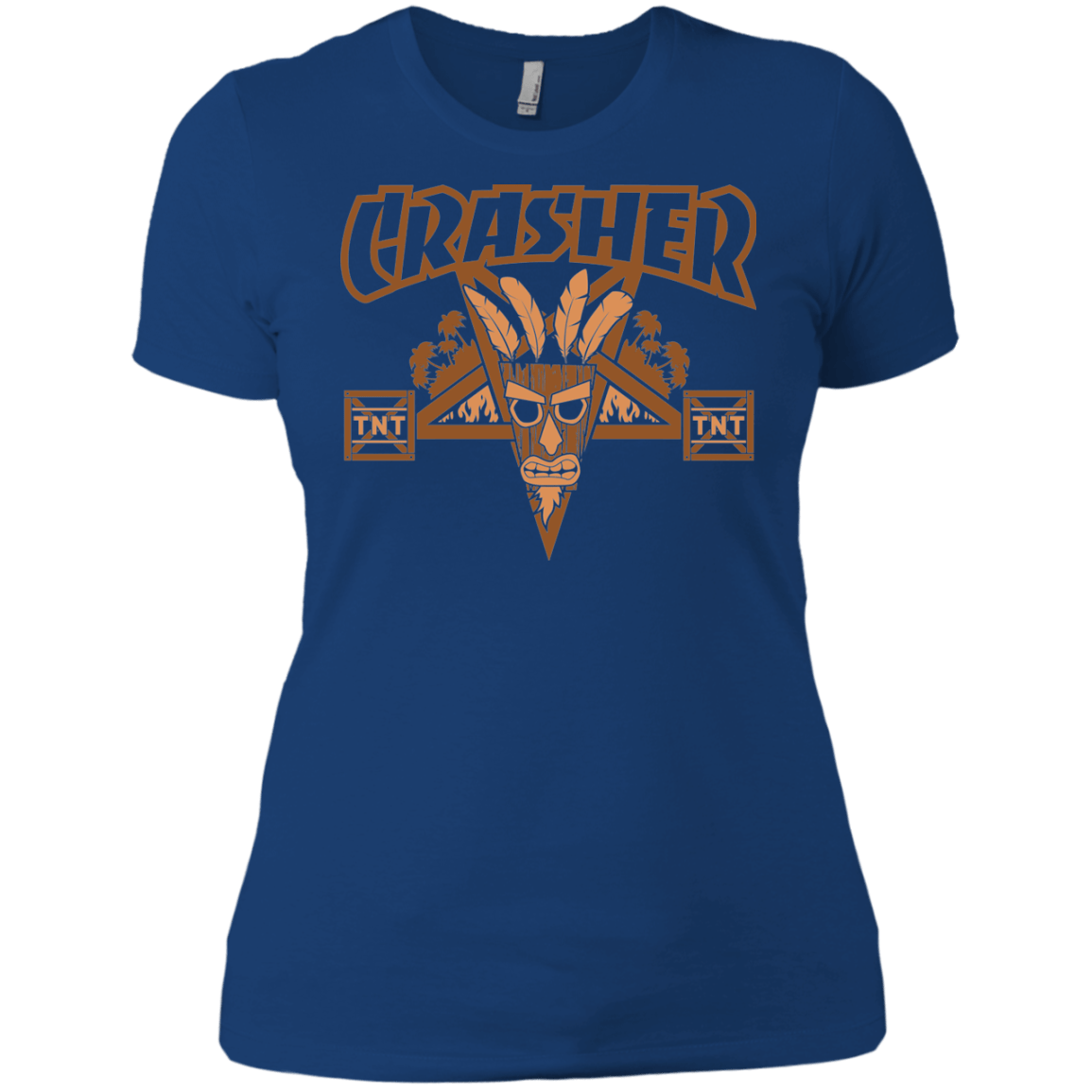 T-Shirts Royal / X-Small CRASHER Women's Premium T-Shirt