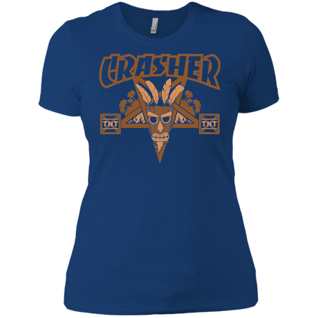 T-Shirts Royal / X-Small CRASHER Women's Premium T-Shirt