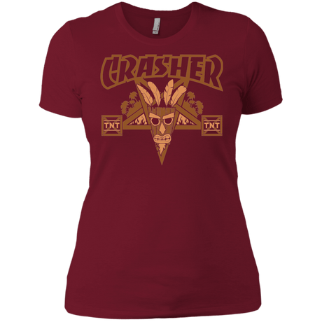 T-Shirts Scarlet / X-Small CRASHER Women's Premium T-Shirt