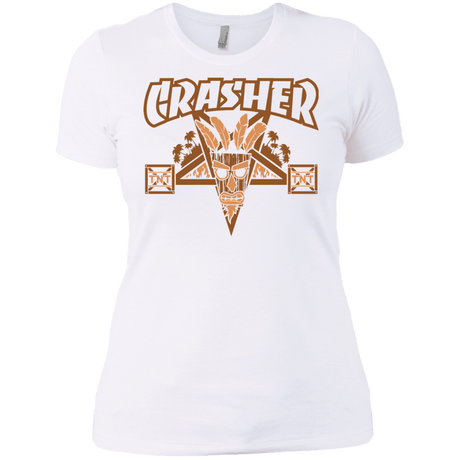 T-Shirts White / X-Small CRASHER Women's Premium T-Shirt