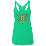 T-Shirts Envy / X-Small CRASHER Women's Triblend Racerback Tank