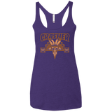 T-Shirts Purple Rush / X-Small CRASHER Women's Triblend Racerback Tank
