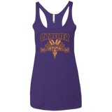 T-Shirts Purple Rush / X-Small CRASHER Women's Triblend Racerback Tank
