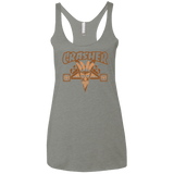 T-Shirts Venetian Grey / X-Small CRASHER Women's Triblend Racerback Tank
