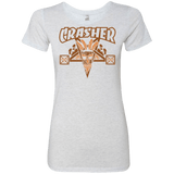 T-Shirts Heather White / S CRASHER Women's Triblend T-Shirt