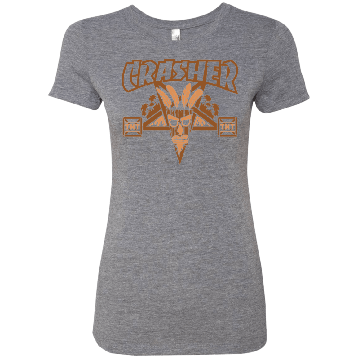 T-Shirts Premium Heather / S CRASHER Women's Triblend T-Shirt