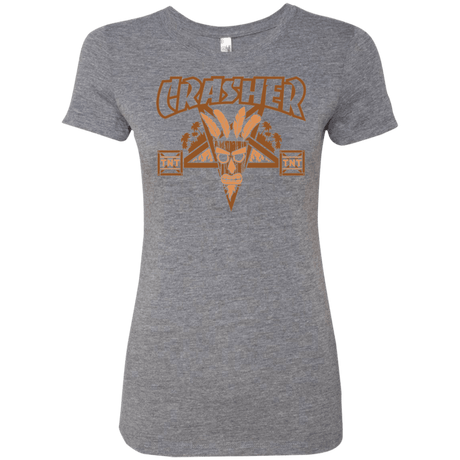 T-Shirts Premium Heather / S CRASHER Women's Triblend T-Shirt