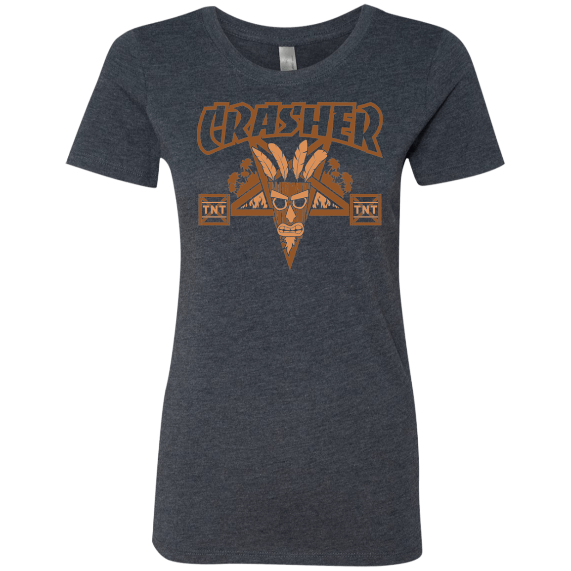 T-Shirts Vintage Navy / S CRASHER Women's Triblend T-Shirt