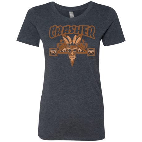 T-Shirts Vintage Navy / S CRASHER Women's Triblend T-Shirt