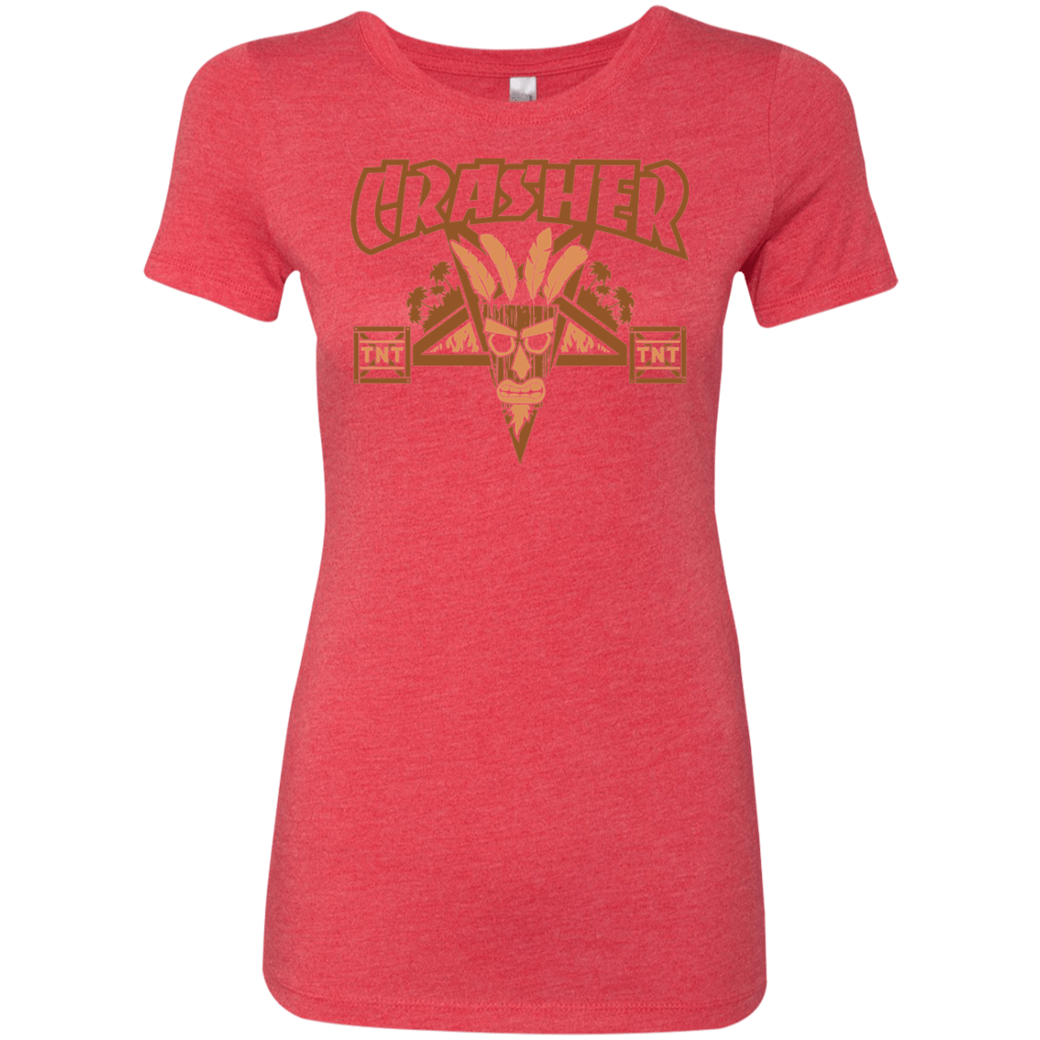 T-Shirts Vintage Red / S CRASHER Women's Triblend T-Shirt