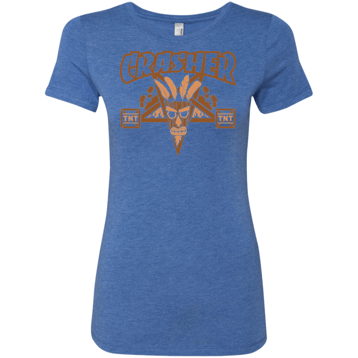 T-Shirts Vintage Royal / S CRASHER Women's Triblend T-Shirt