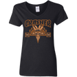 T-Shirts Black / S CRASHER Women's V-Neck T-Shirt
