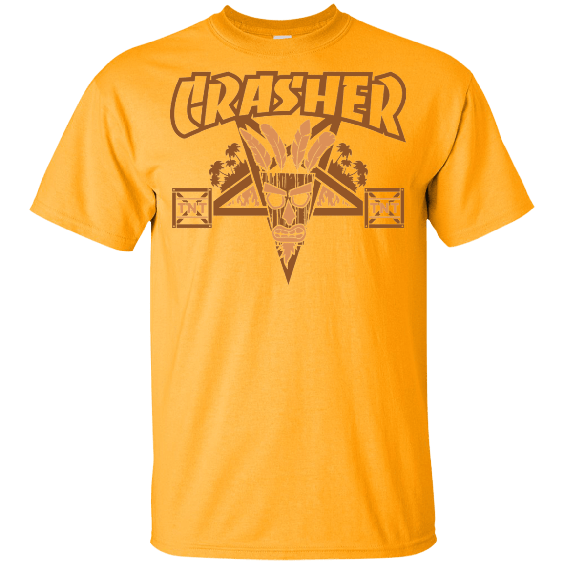 T-Shirts Gold / YXS CRASHER Youth T-Shirt