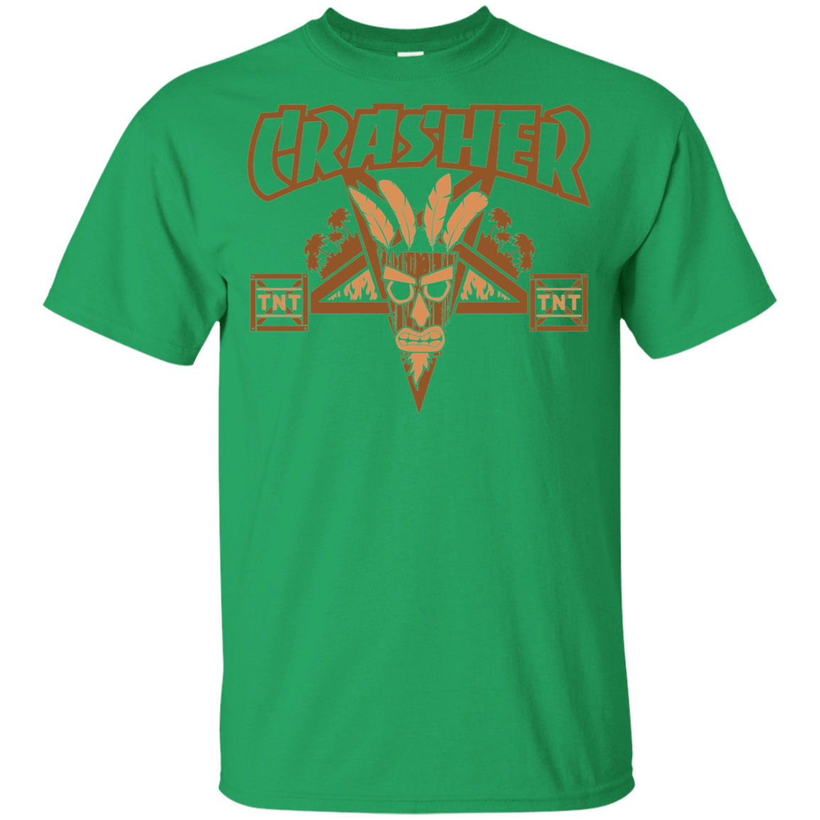 T-Shirts Irish Green / YXS CRASHER Youth T-Shirt