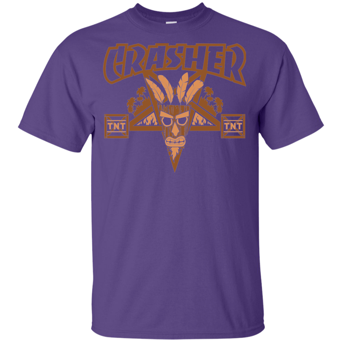 T-Shirts Purple / YXS CRASHER Youth T-Shirt