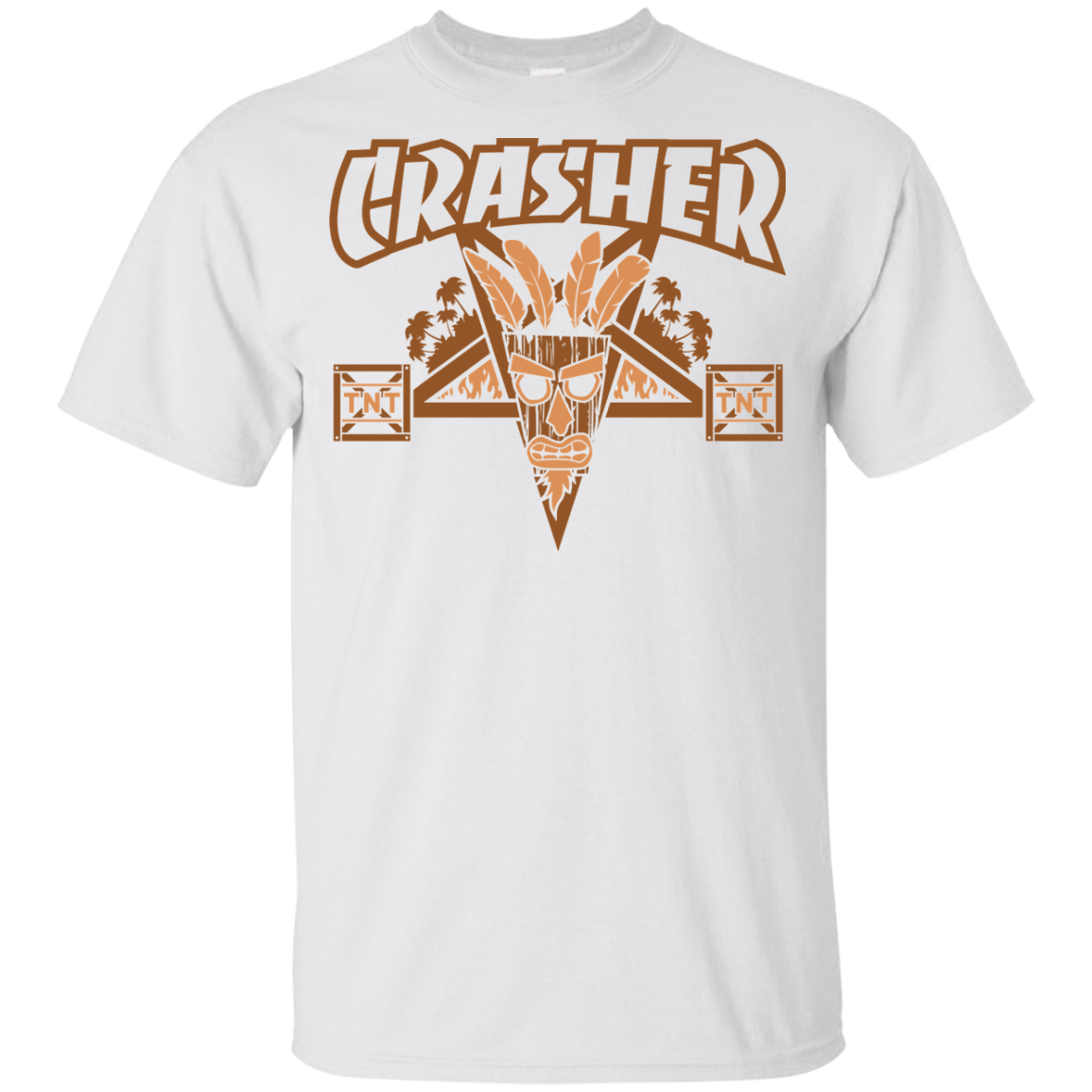 T-Shirts White / YXS CRASHER Youth T-Shirt