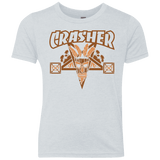 T-Shirts Heather White / YXS CRASHER Youth Triblend T-Shirt