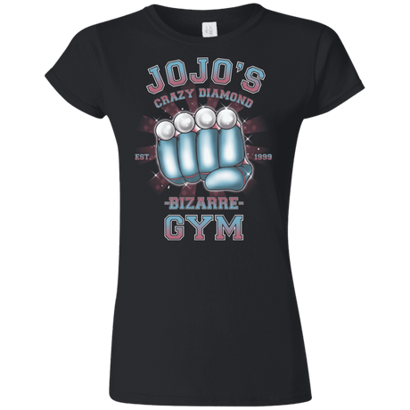 T-Shirts Black / S Crazy Diamond Gym Junior Slimmer-Fit T-Shirt