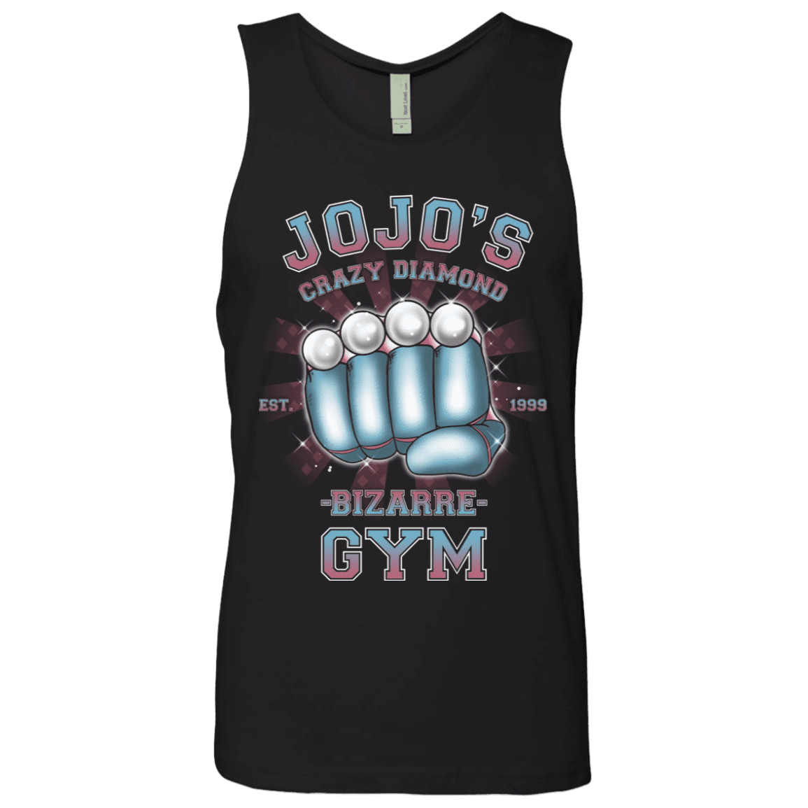 T-Shirts Black / S Crazy Diamond Gym Men's Premium Tank Top