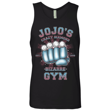 T-Shirts Black / S Crazy Diamond Gym Men's Premium Tank Top