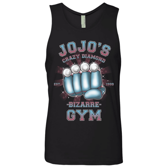 T-Shirts Black / S Crazy Diamond Gym Men's Premium Tank Top