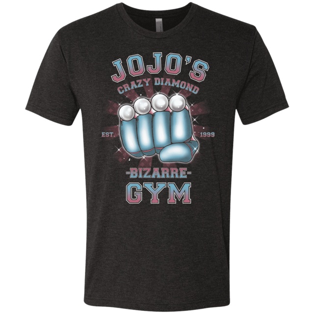 T-Shirts Vintage Black / S Crazy Diamond Gym Men's Triblend T-Shirt