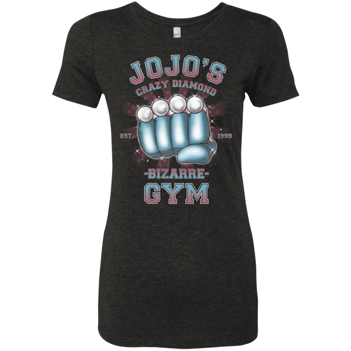 T-Shirts Vintage Black / S Crazy Diamond Gym Women's Triblend T-Shirt
